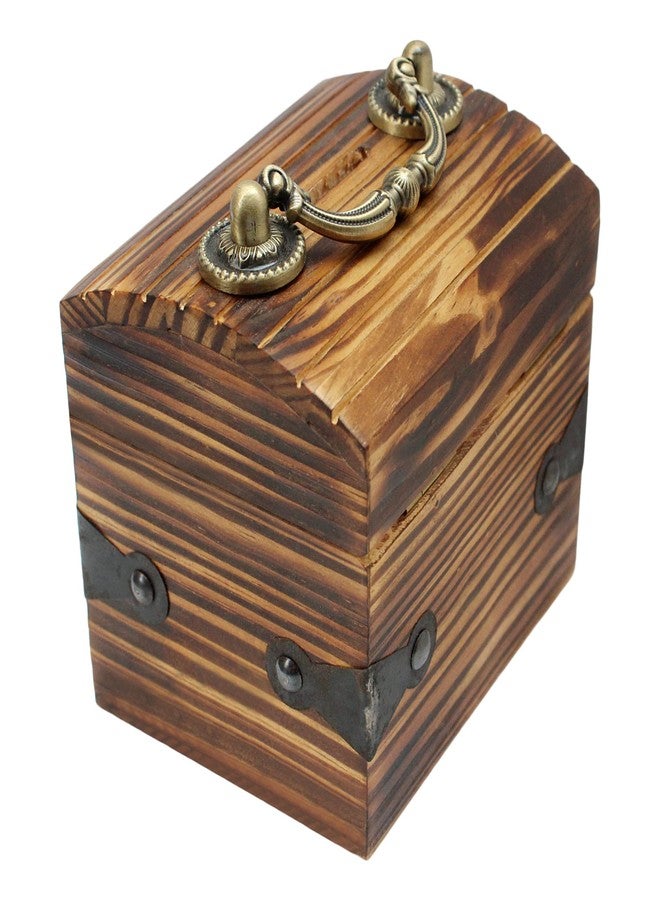 ITOS365 Handicrafted Wooden Antique Money Bank for Children- Woody Finish | Coin Savings Box Piggy Bank | Gifts for Kids, Girls, Boys & Adults | Large Size Money Storage Box - Image 5
